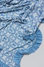 Julia Bow Ruffle Blanket