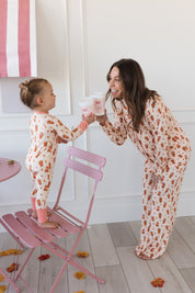 Pumpkin Latte Zipper Romper