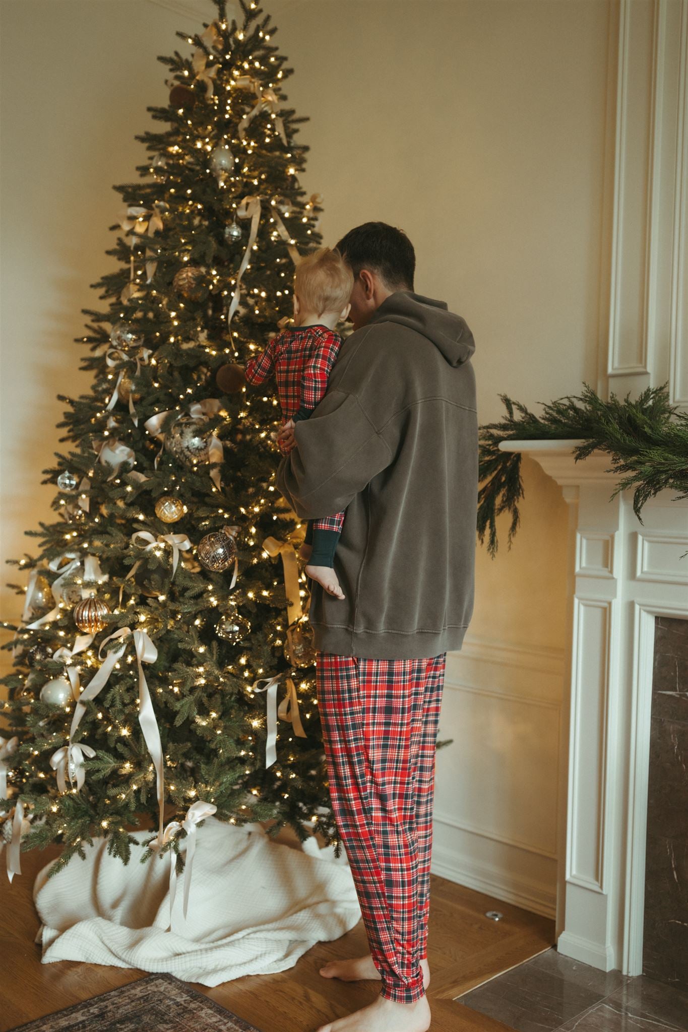 PRE ORDER SHIPPING 12/3 - Home For The Holidays Plaid Men’s Jogger IMJ x Bre Sheppard