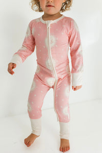 Sleeping Swan Zipper Romper