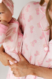 Blush Hydrangea Women's Short Set