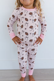 Blush Football Two Piece Set