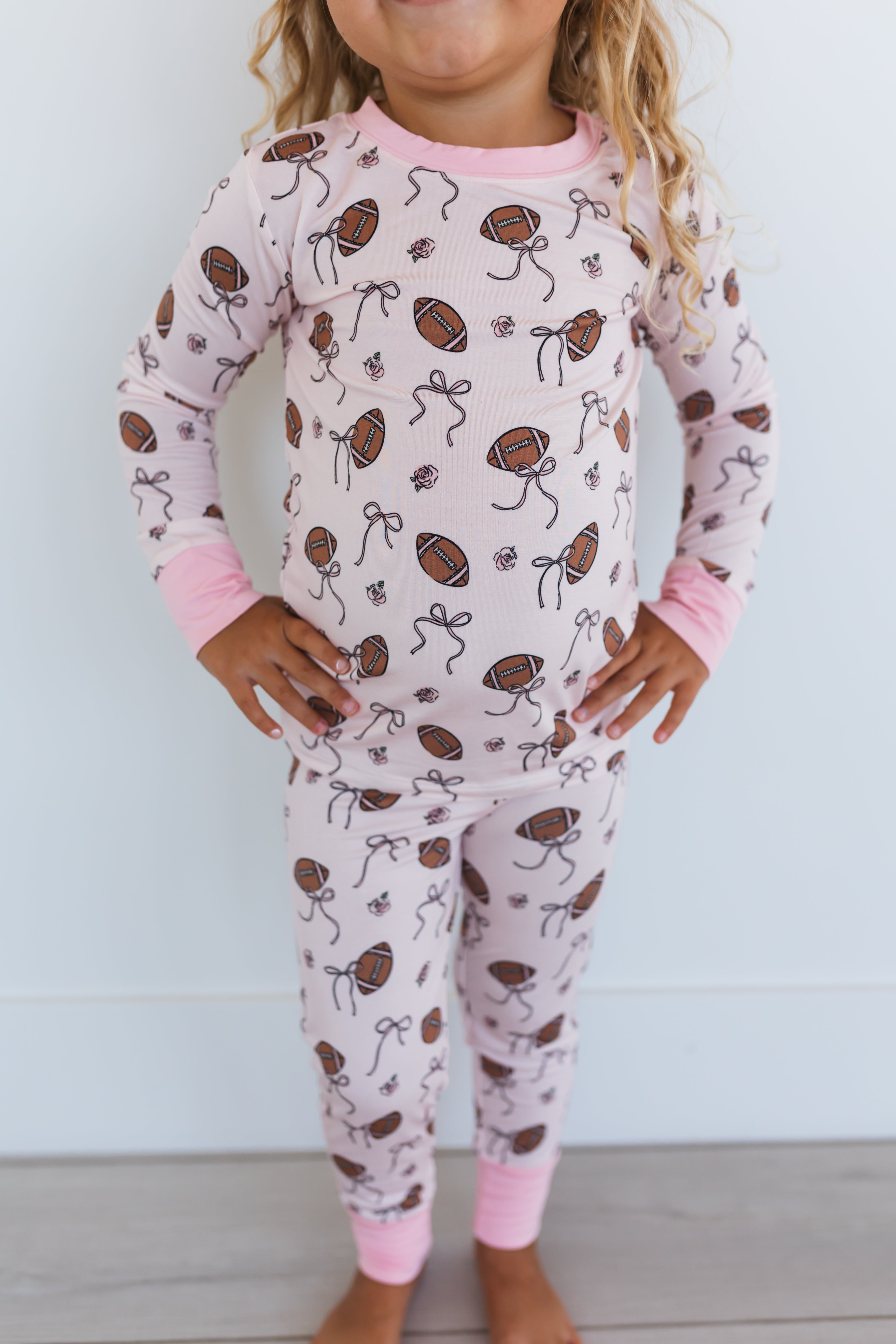 Blush Football Two Piece Set