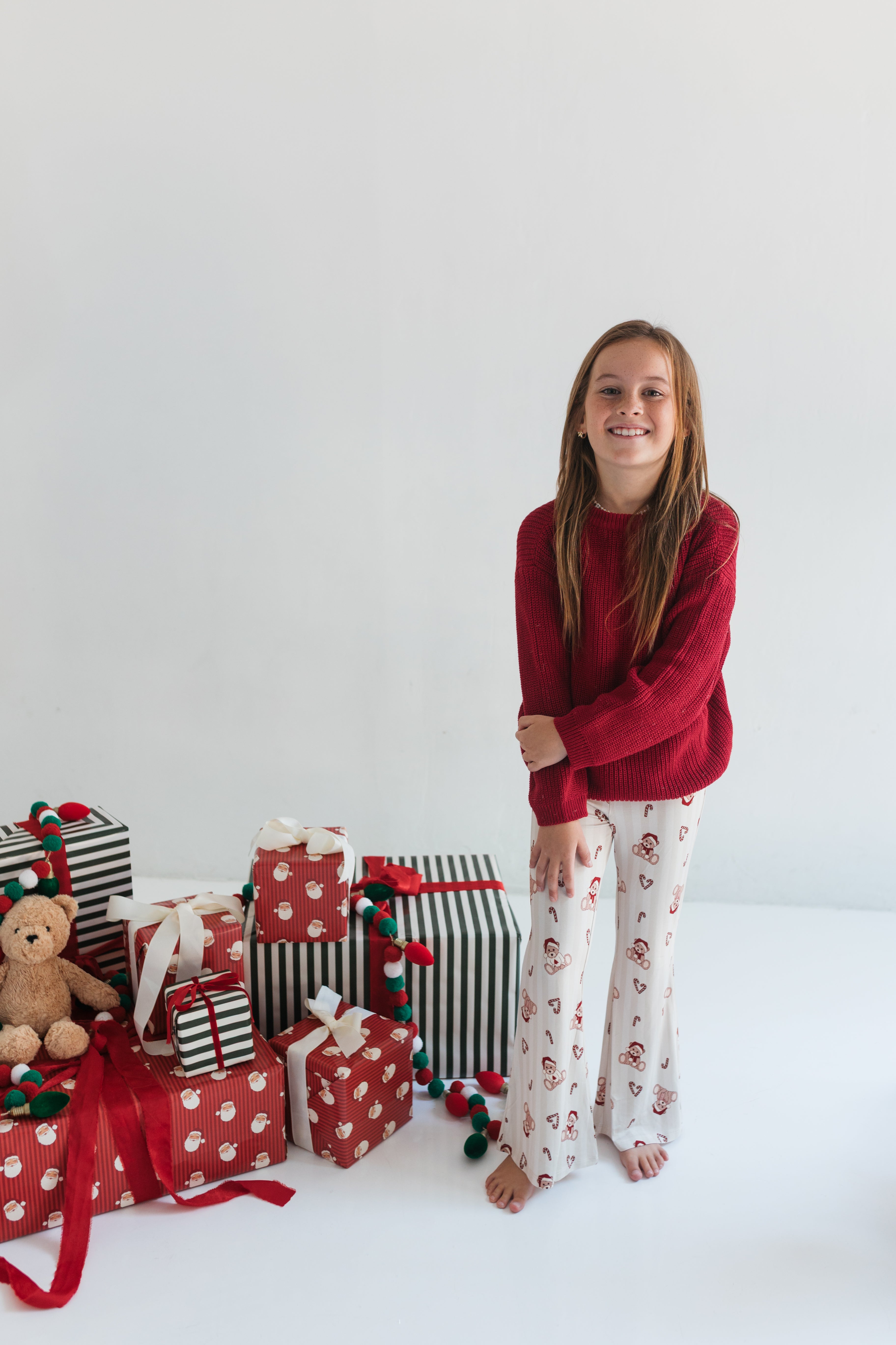 Bear-y Merry Flare Pant