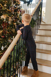 Midnight Mistletoe Plaid Two Piece Set IMJ x Daryl-Ann Denner