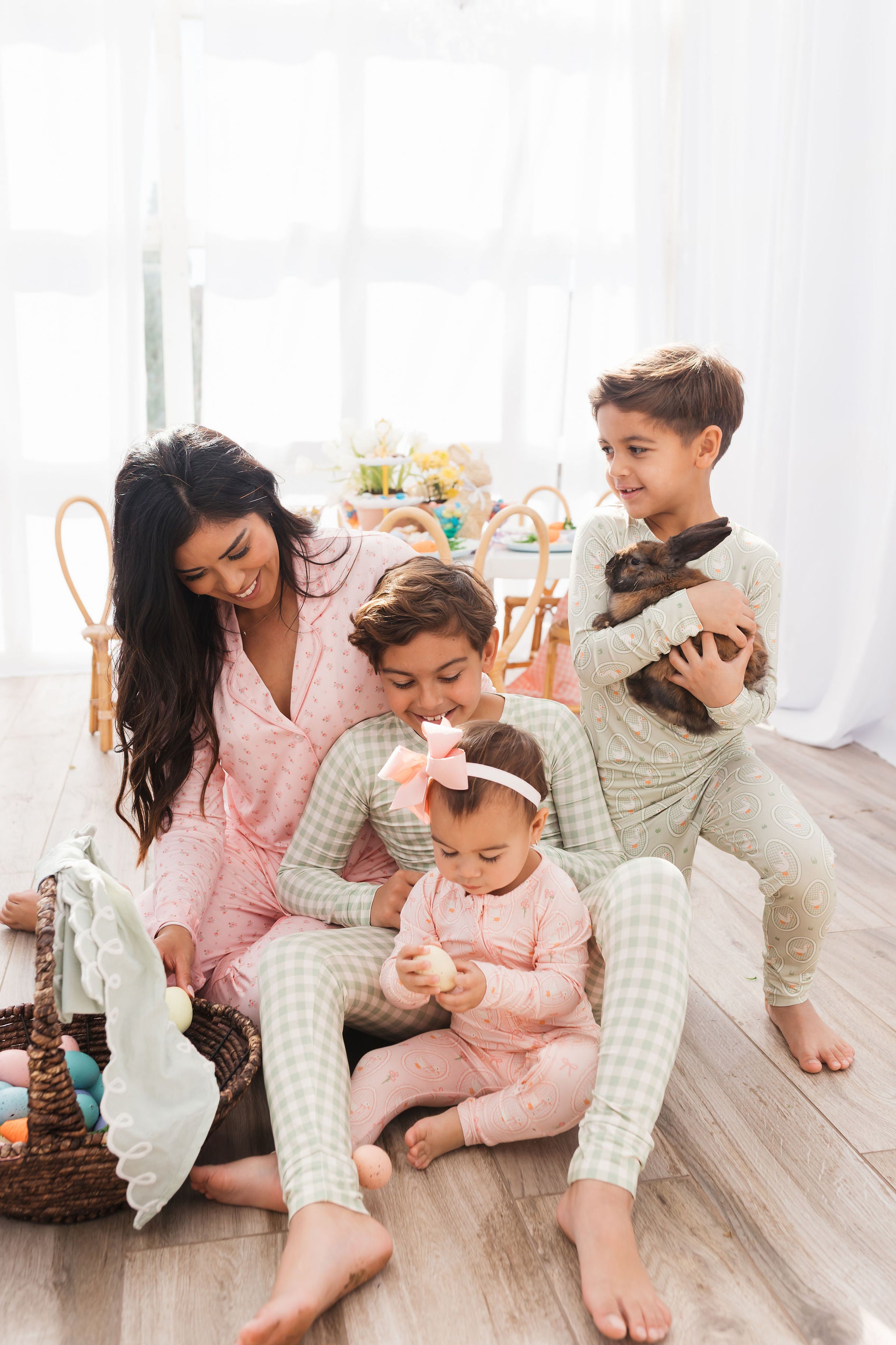 Pink Little Goose Zipper Romper