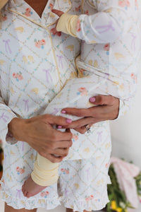 Peep and Petal Zipper Romper