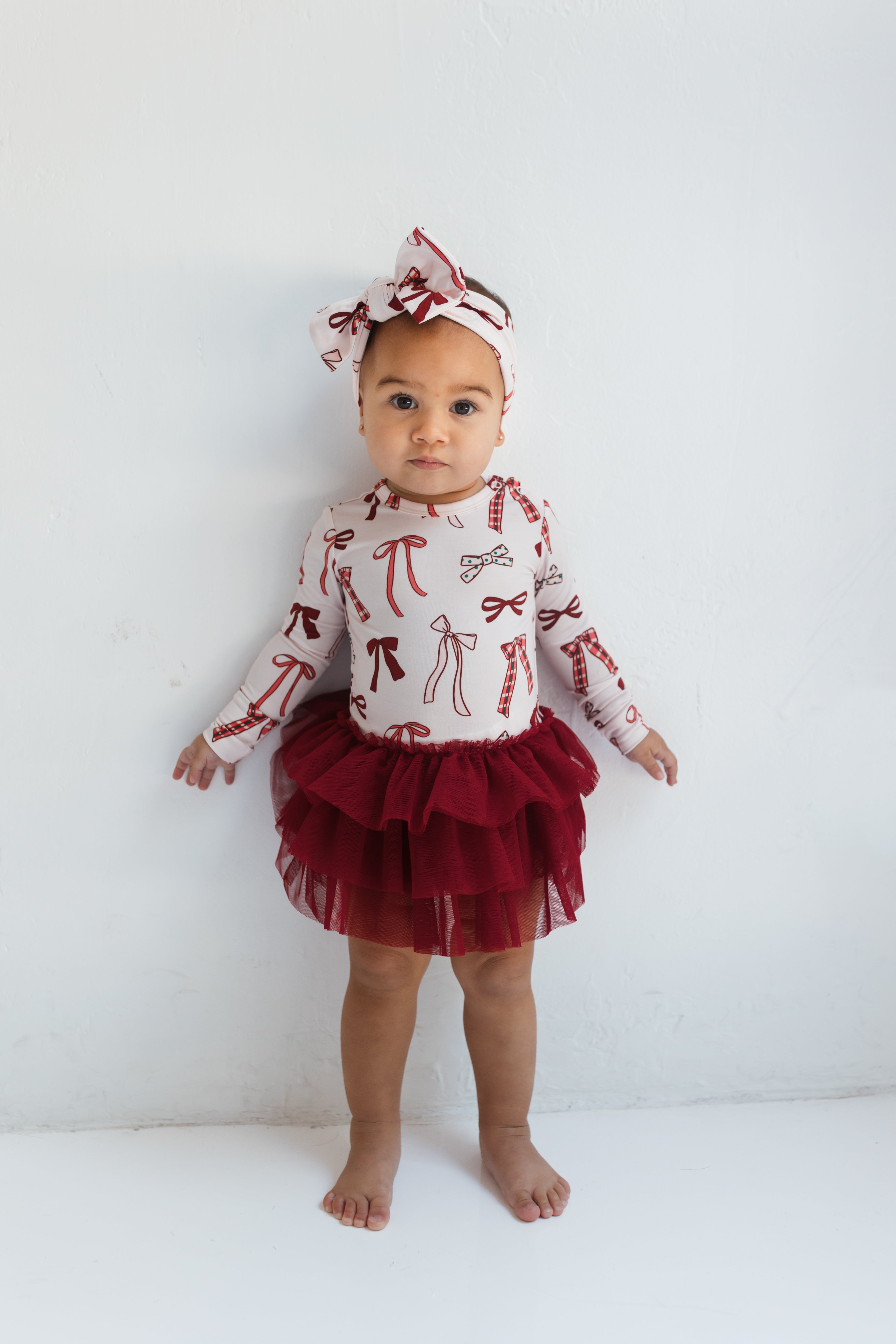 Merry Little Bows Tutu Bodysuit