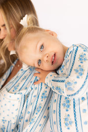 Forever Blooming Women's Long Sleeve Short Set