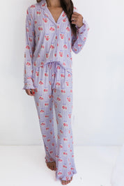 Petal Pop Women's Long Sleeve Ruffle Set