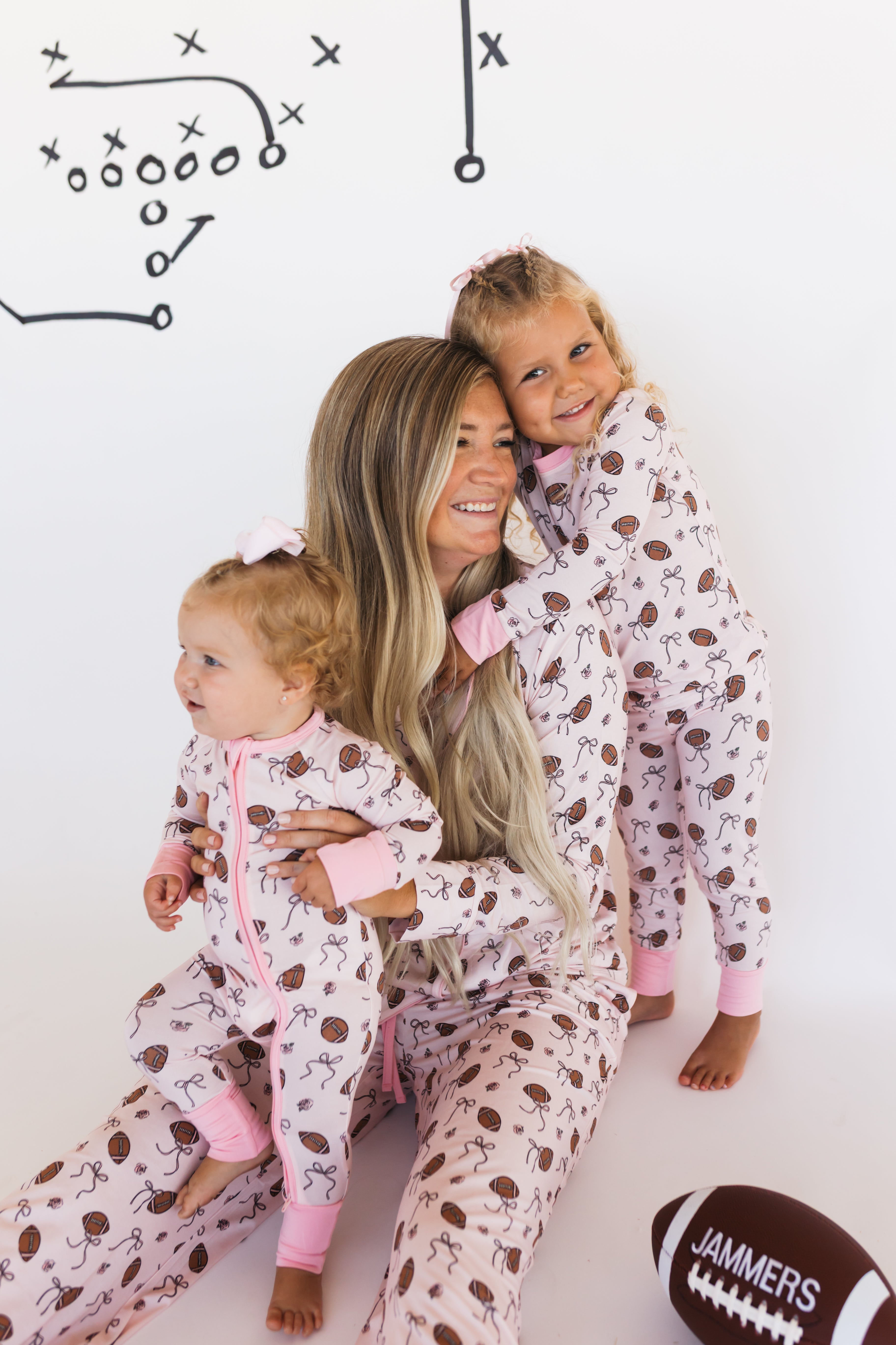 Blush Football Two Piece Set