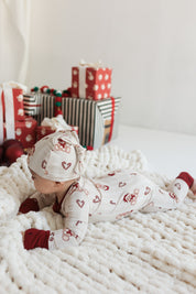 Bear-y Merry Zipper Romper