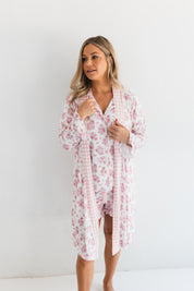 Blush Rose Garden Women's Robe