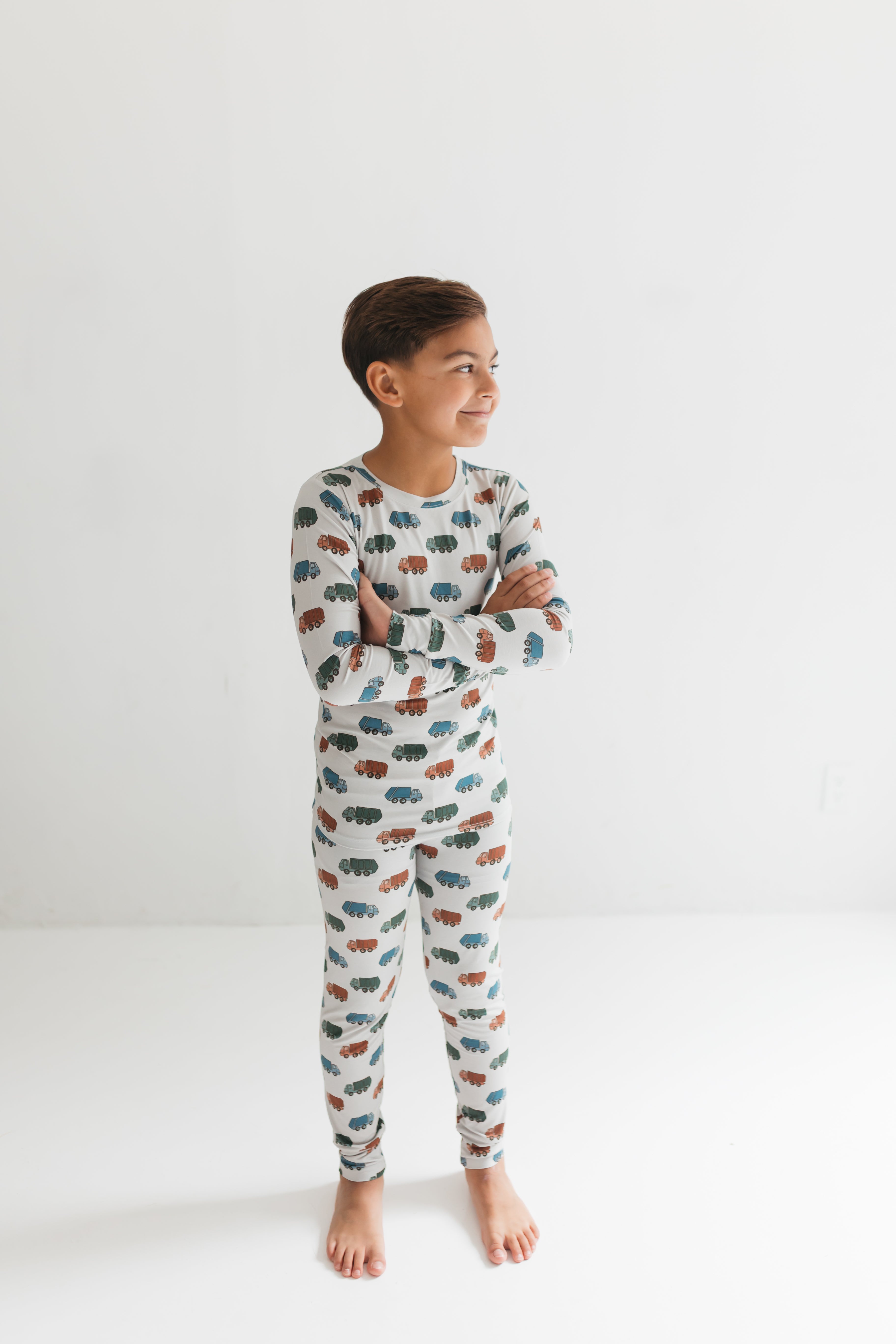 Trash Trucks Two Piece Set