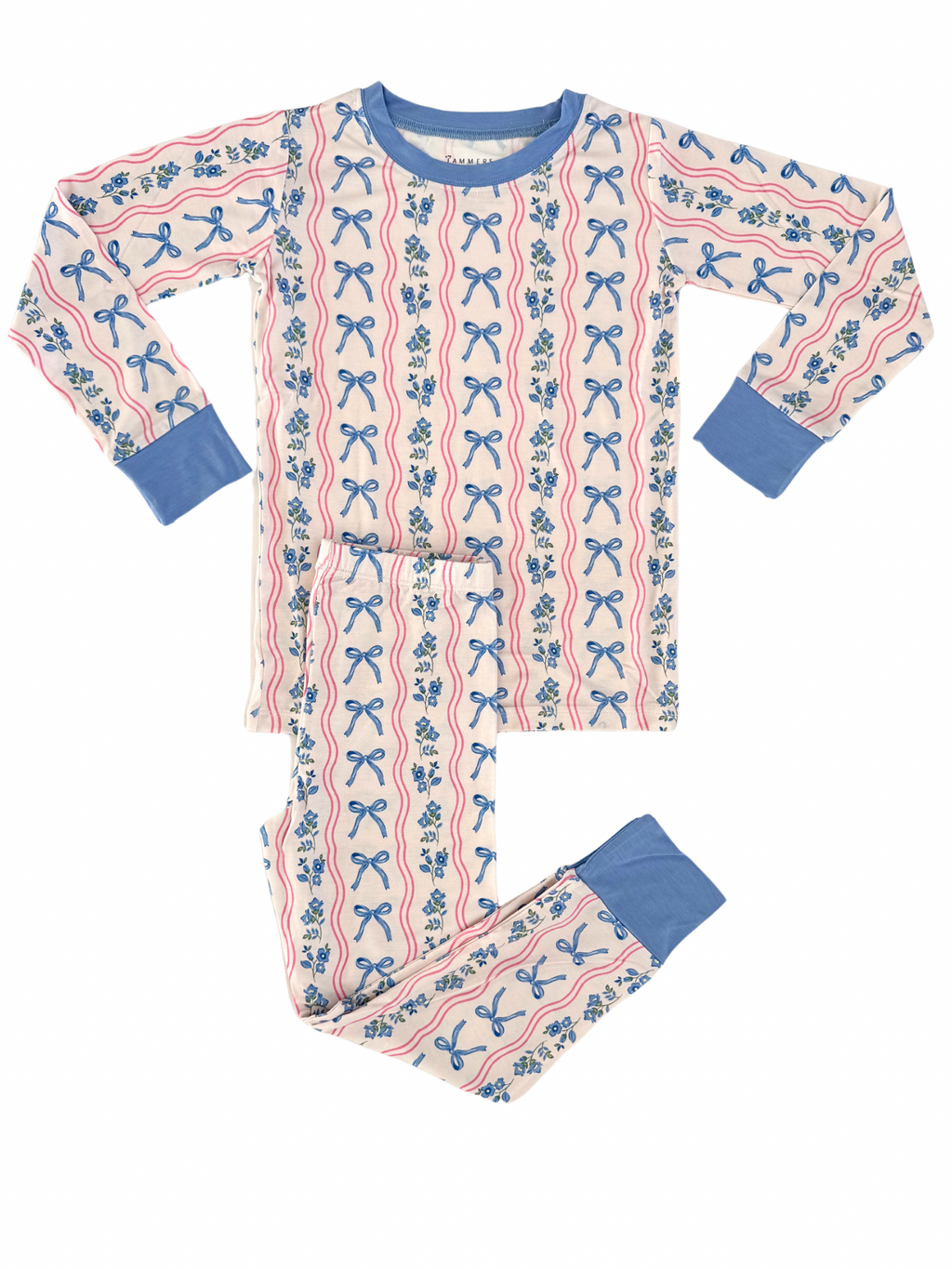 Two Piece Jammies- LOVELACE BOWS