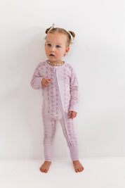 Cherry Gingham Zipper Romper