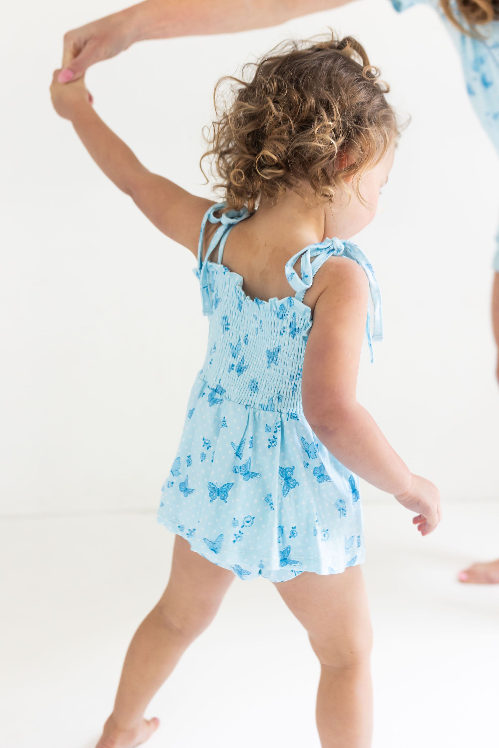 Meadow Smocked Bubble Romper – In My Jammers
