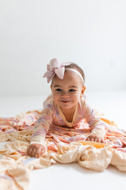 Savannah Floral Ruffle Blanket