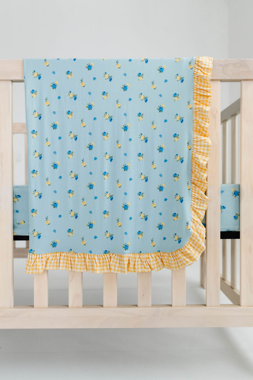 Floral and Gingham Blanket IMJ x Karissa Abbott