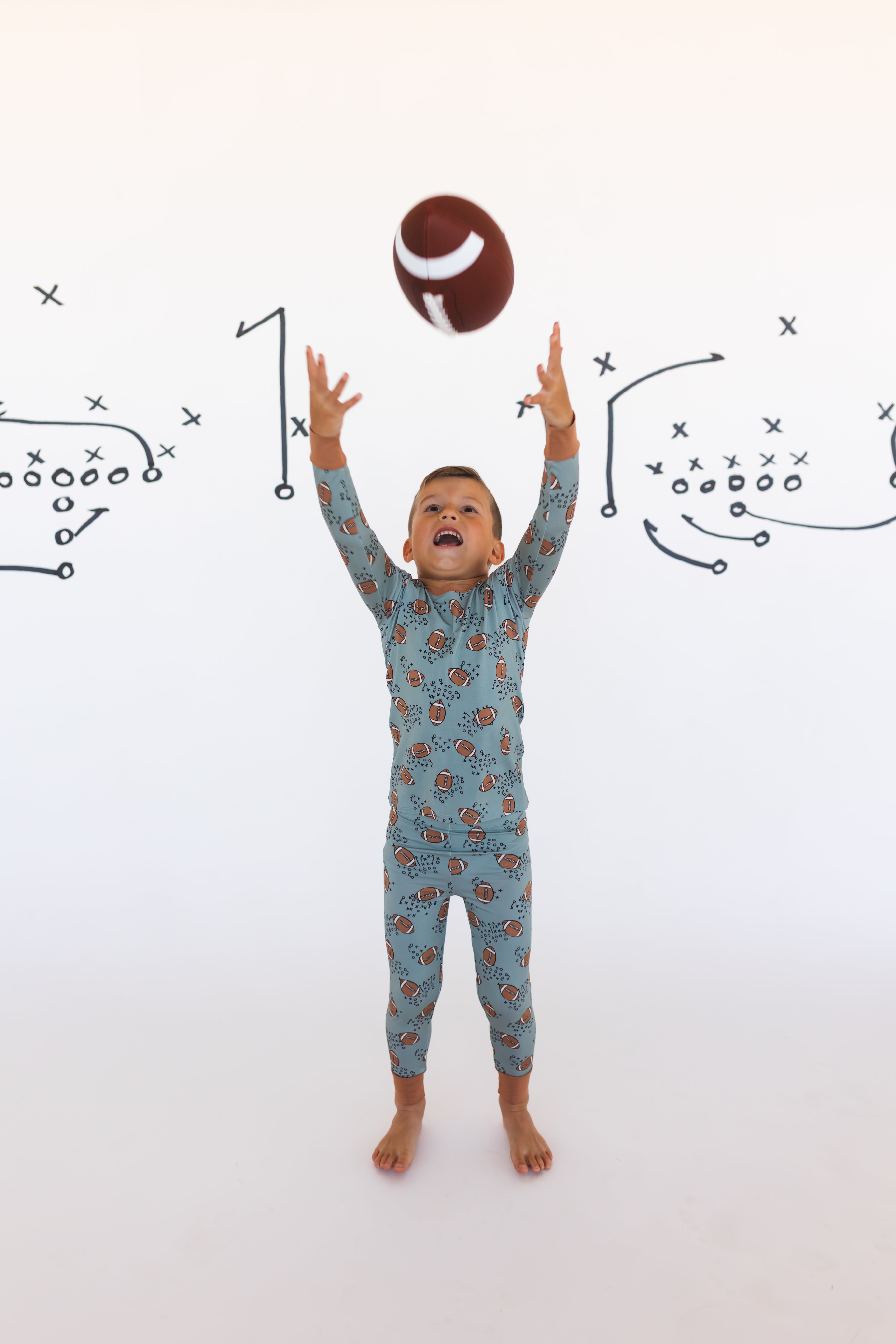 Green Football Two Piece Set