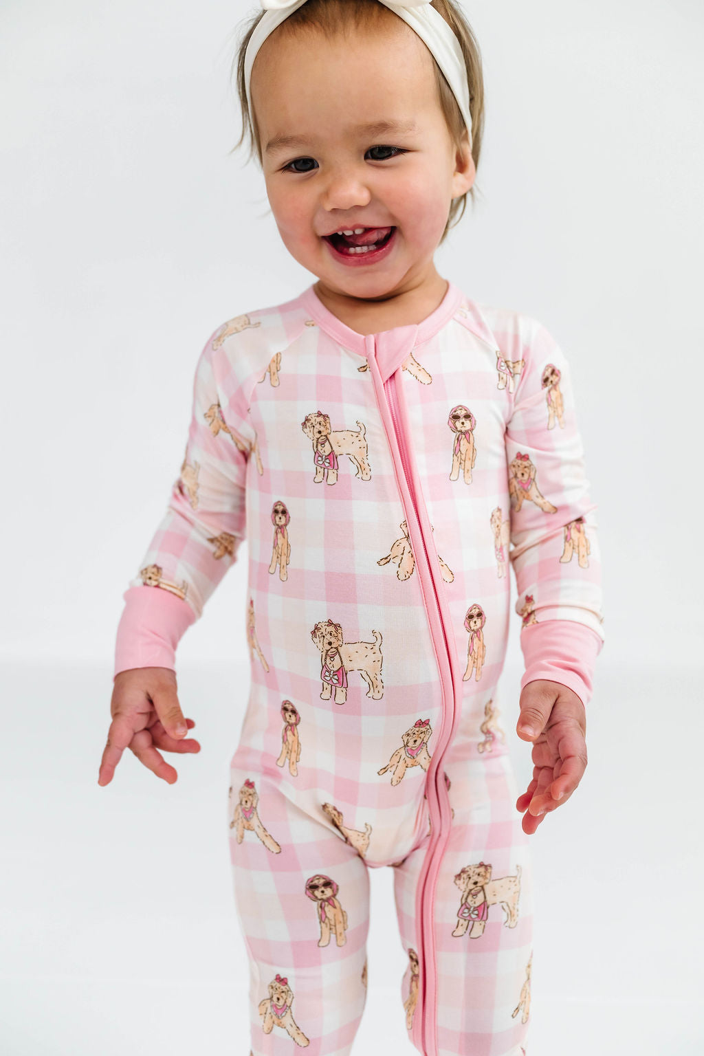 Pawsh Pup Zipper Romper IMJ x Karissa Abbott
