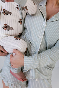 Cruisin Teddy Zipper Romper