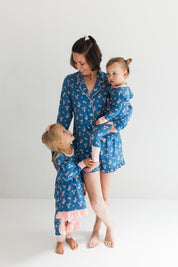 Madelyn Floral Women's Long Sleeve Short Set