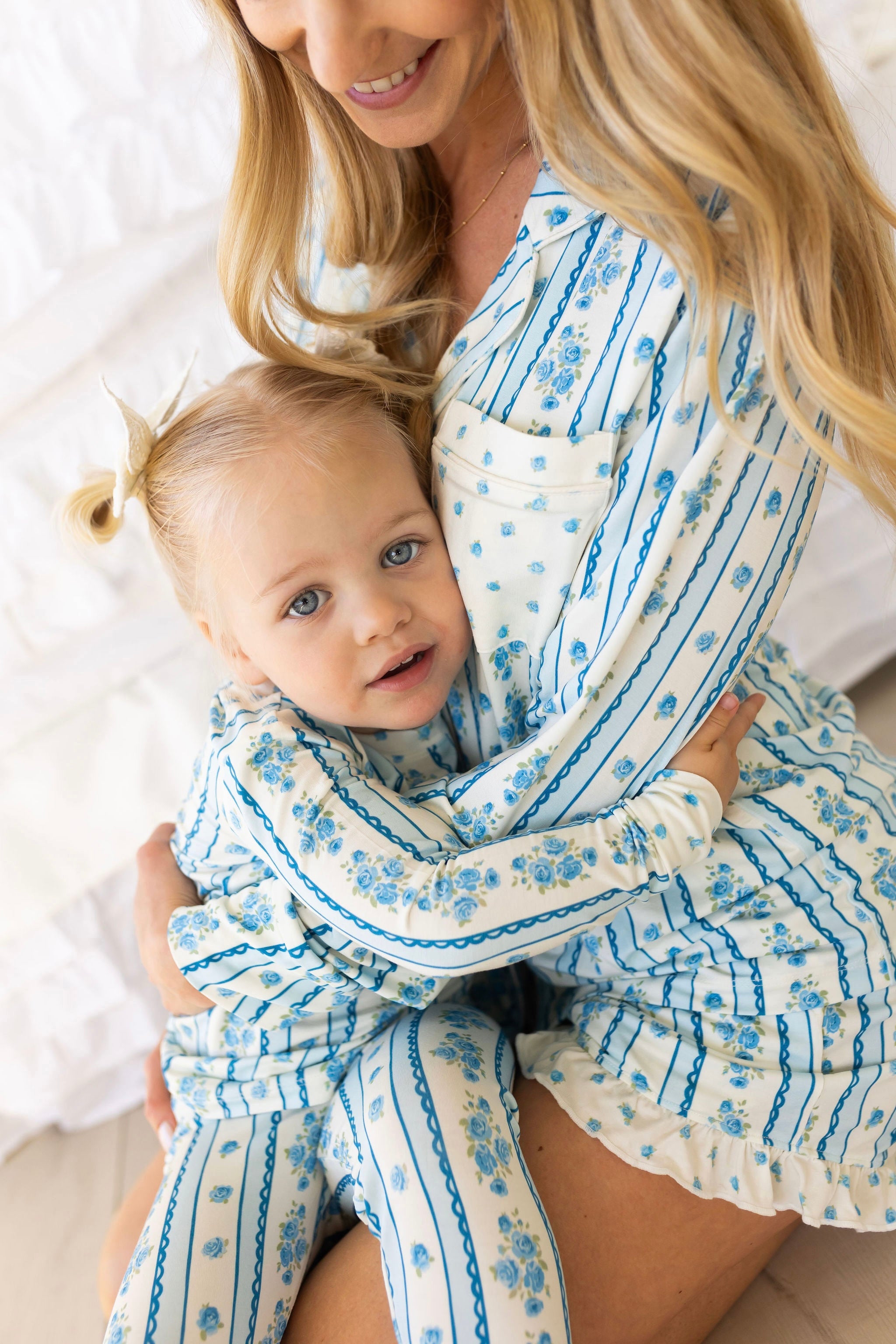 Forever Blooming Women's Long Sleeve Short Set