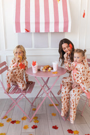 Pumpkin Latte Zipper Romper