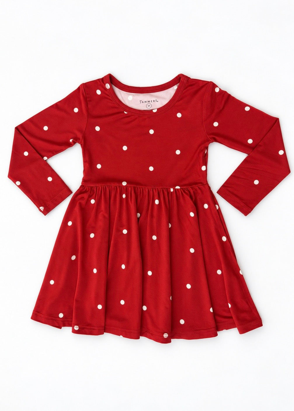 Ruby Polka Dot Twirl Dress - Preorder Ships 10/5