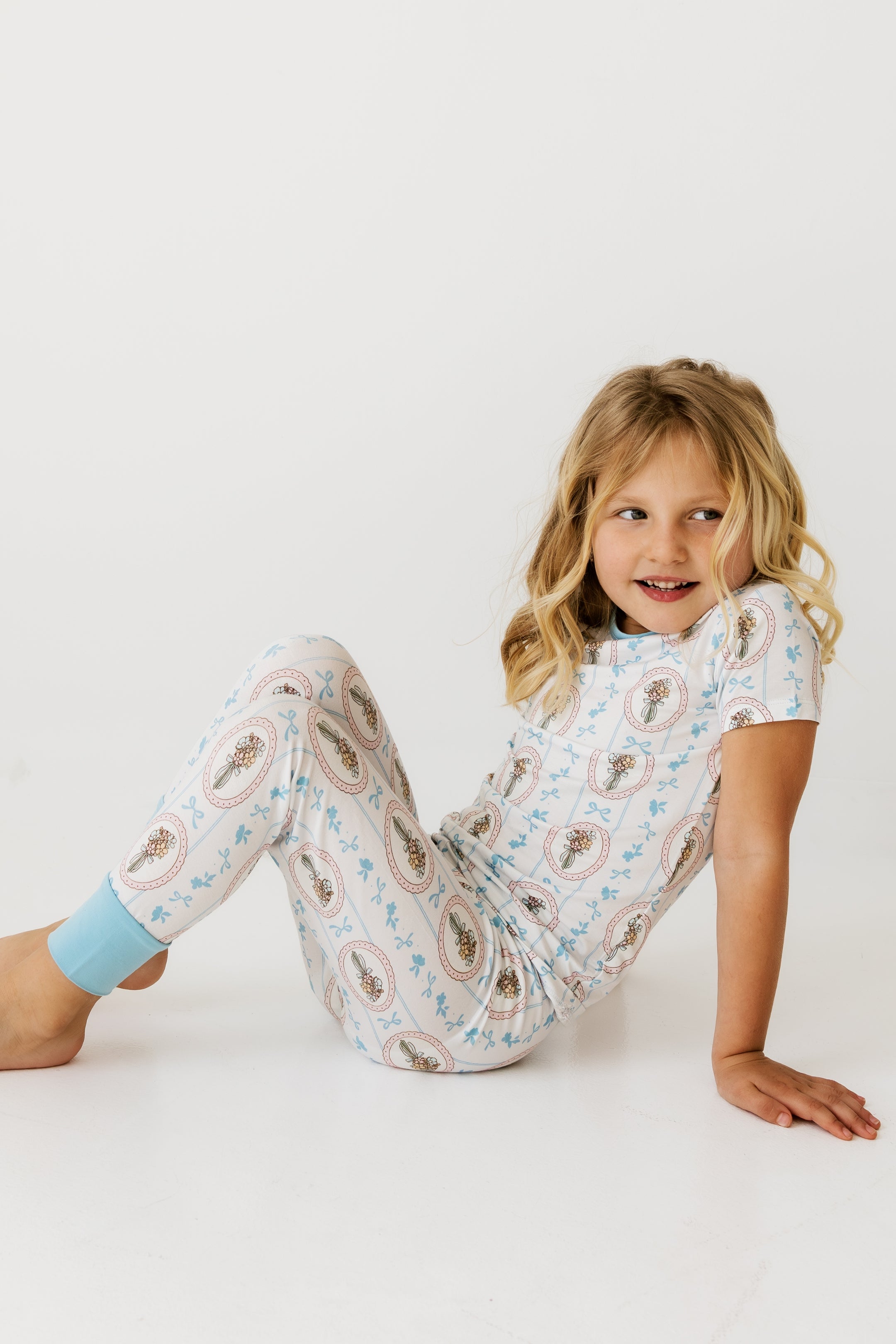 Adeline Short Sleeve Two Piece Set