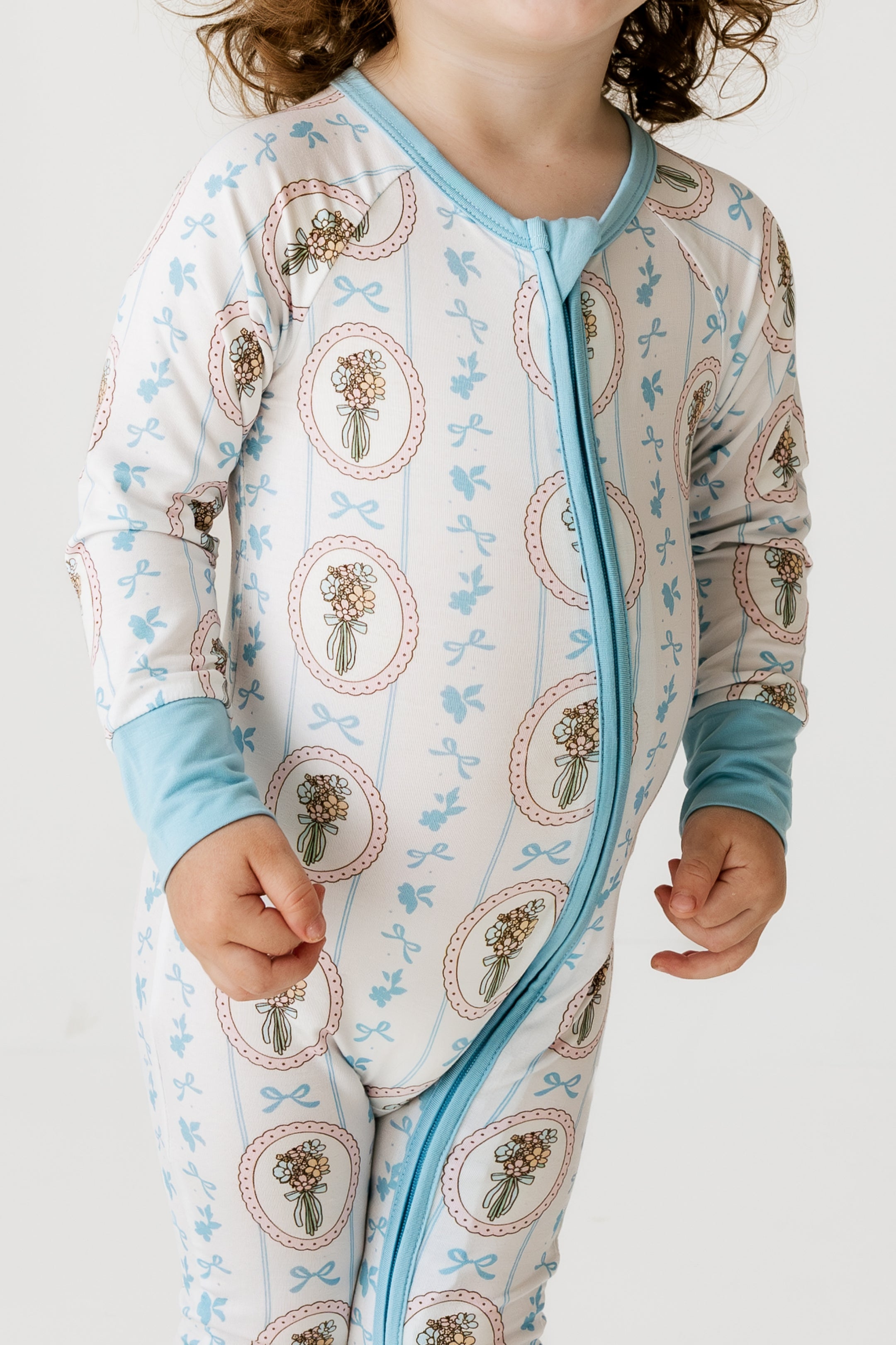 Adeline Zipper Romper