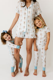 Adeline Short Sleeve Two Piece Set