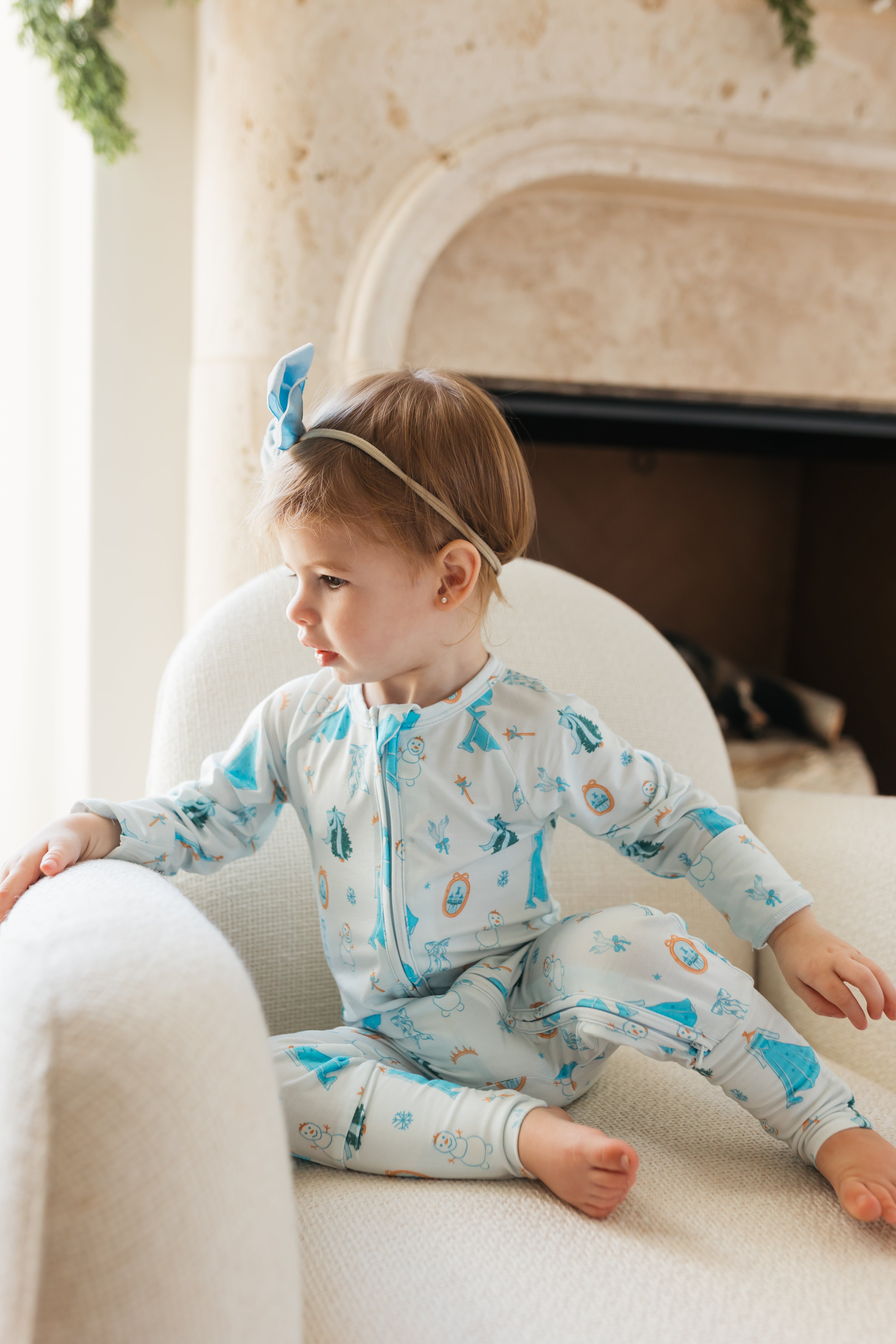 Winter Princess Zipper Romper IMJ x Daryl-Ann Denner