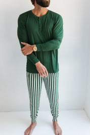 Green Stripe Men's Jogger