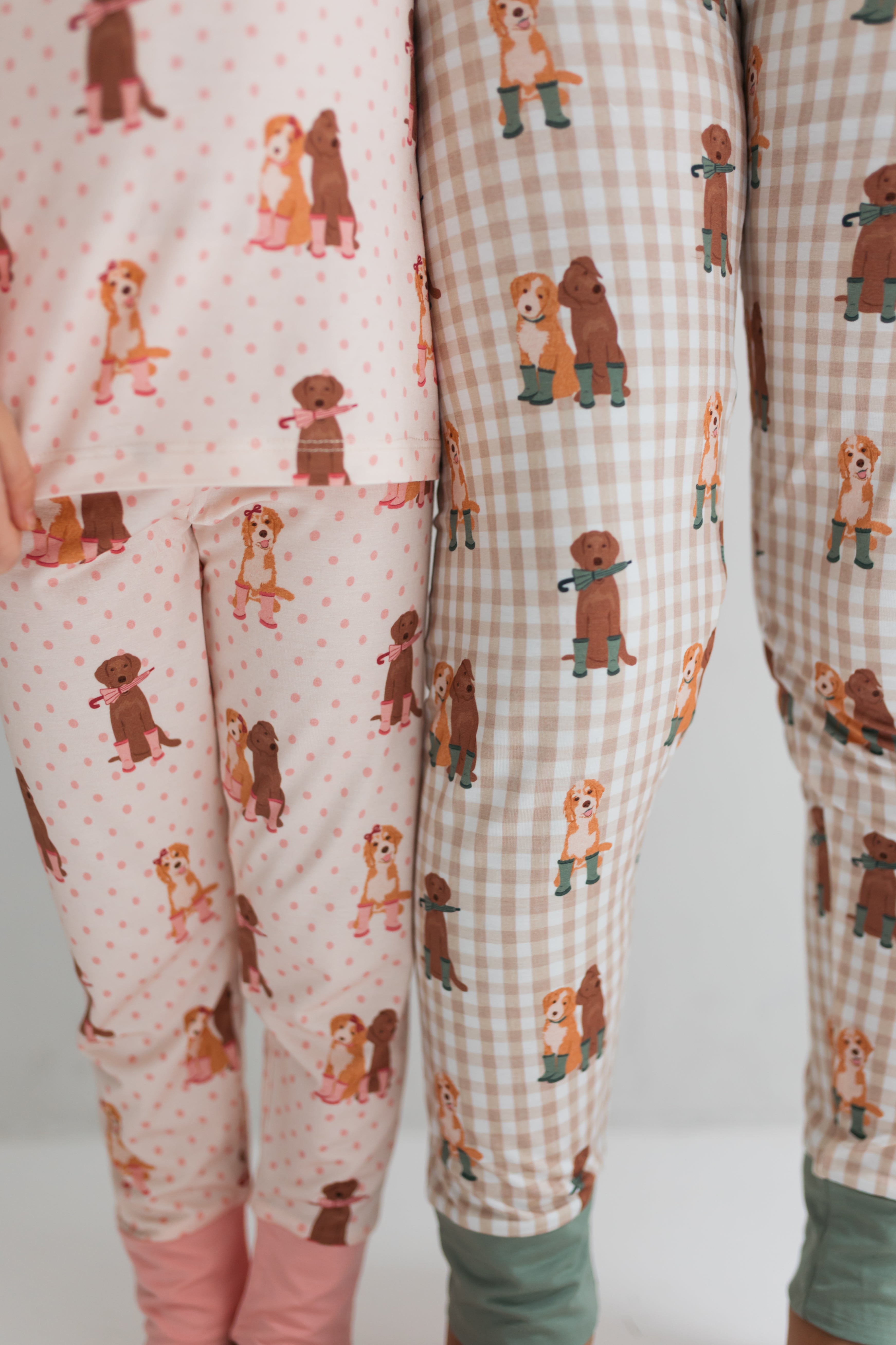 Pink Pup Friends Two Piece Set