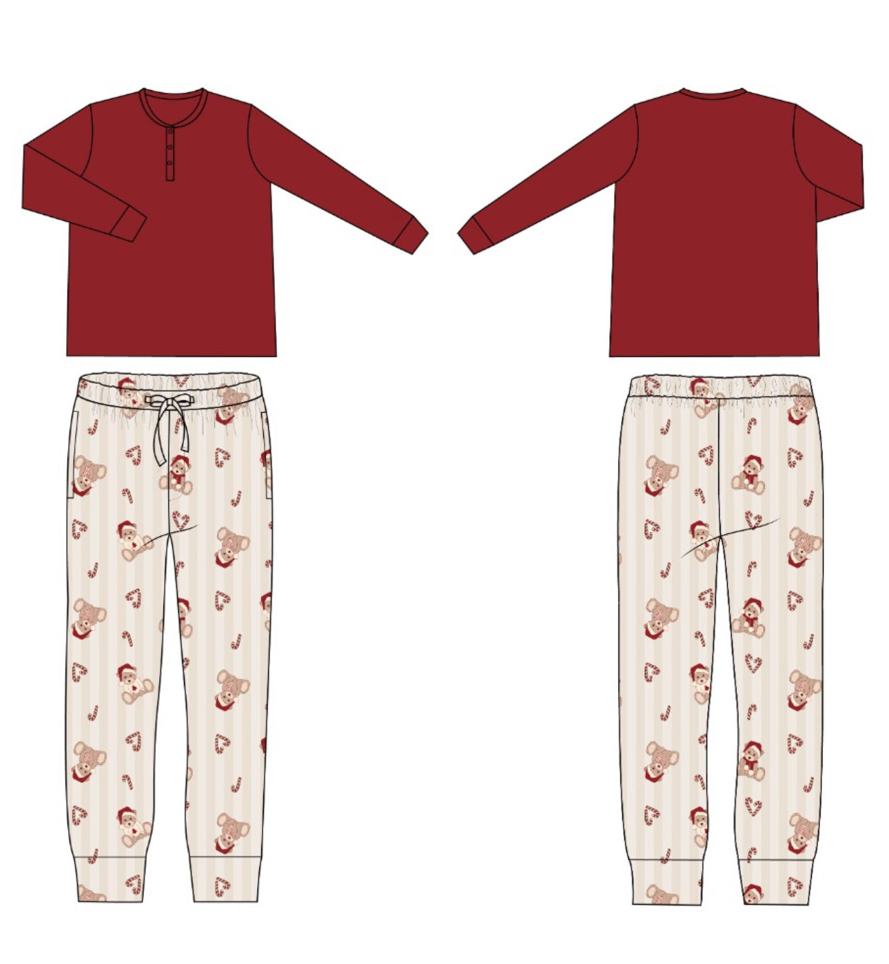 Bear-y Merry Men's Jogger