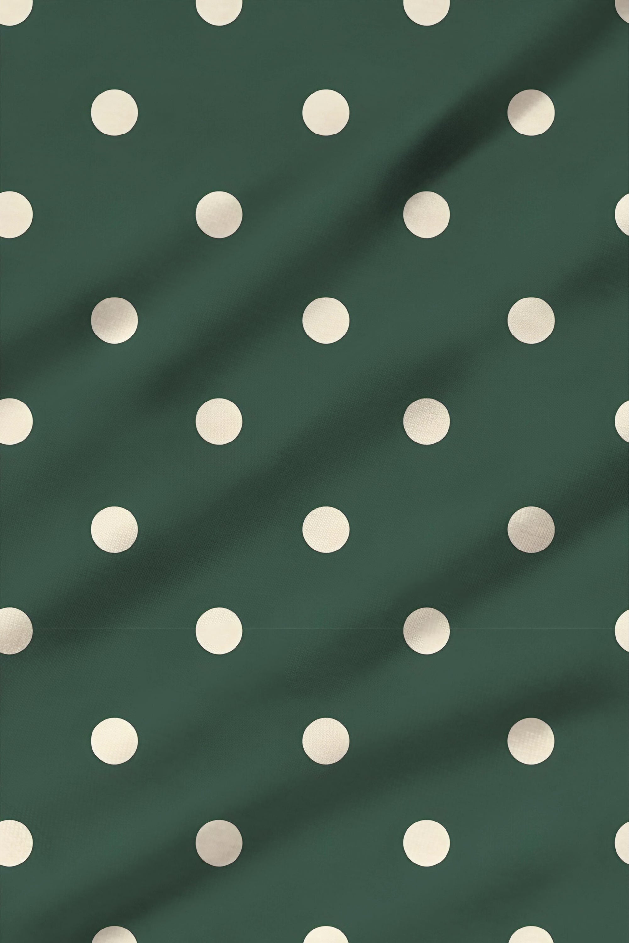 Green Polka Dot