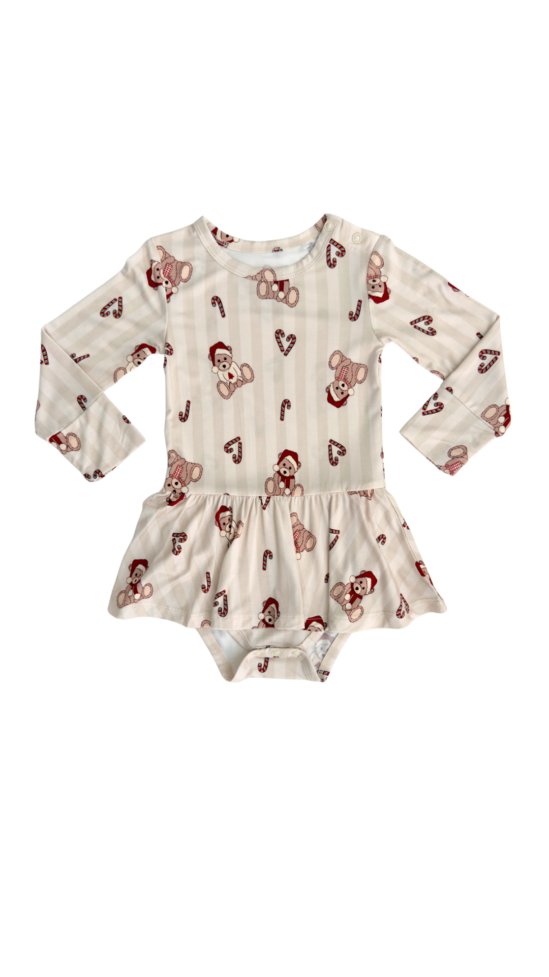 Bear-y Merry Twirl Bodysuit