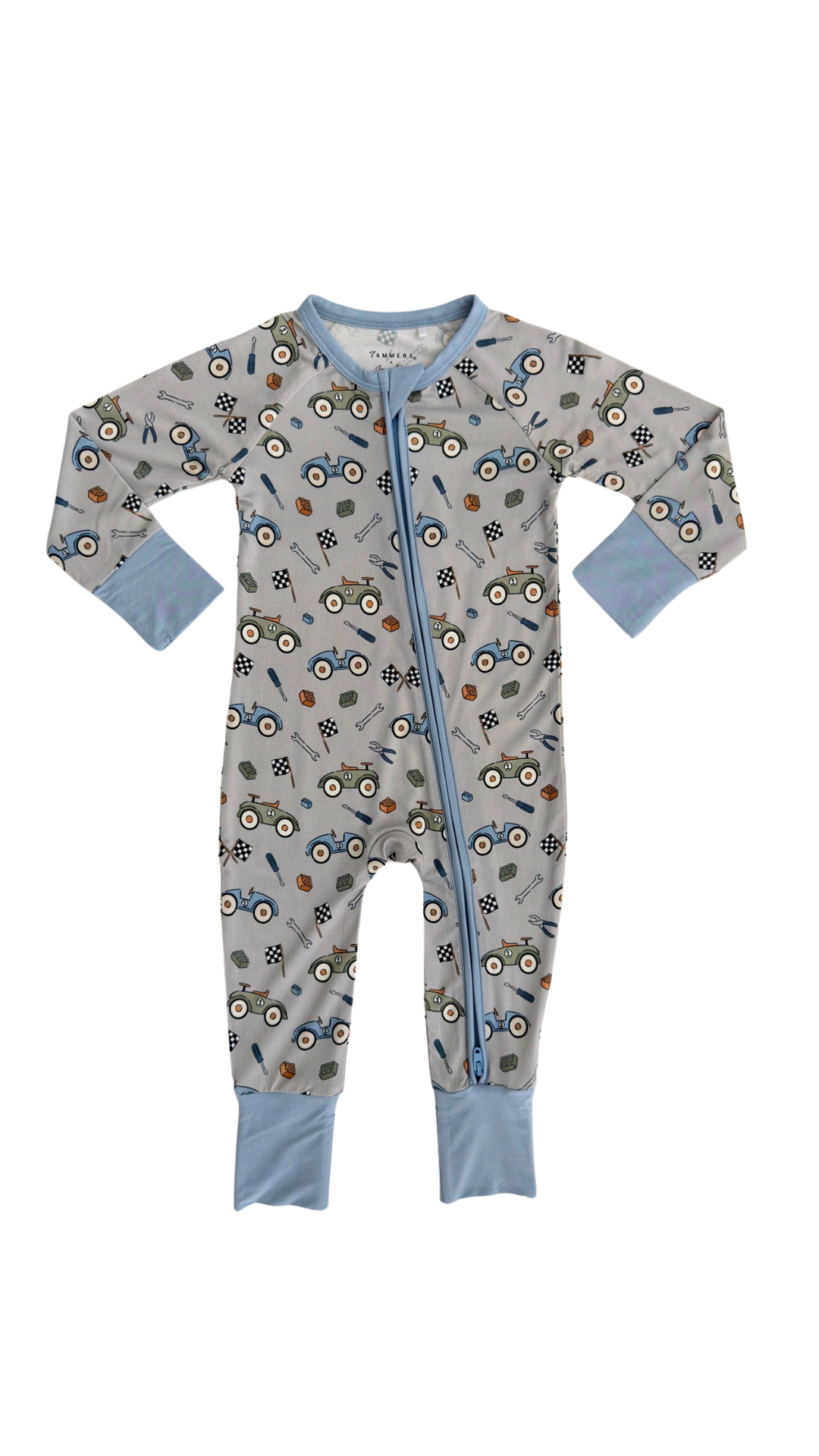 Mini Racers Zipper Romper IMJ x Jenna Johnson