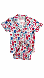 Patriotic Bows Women's Set