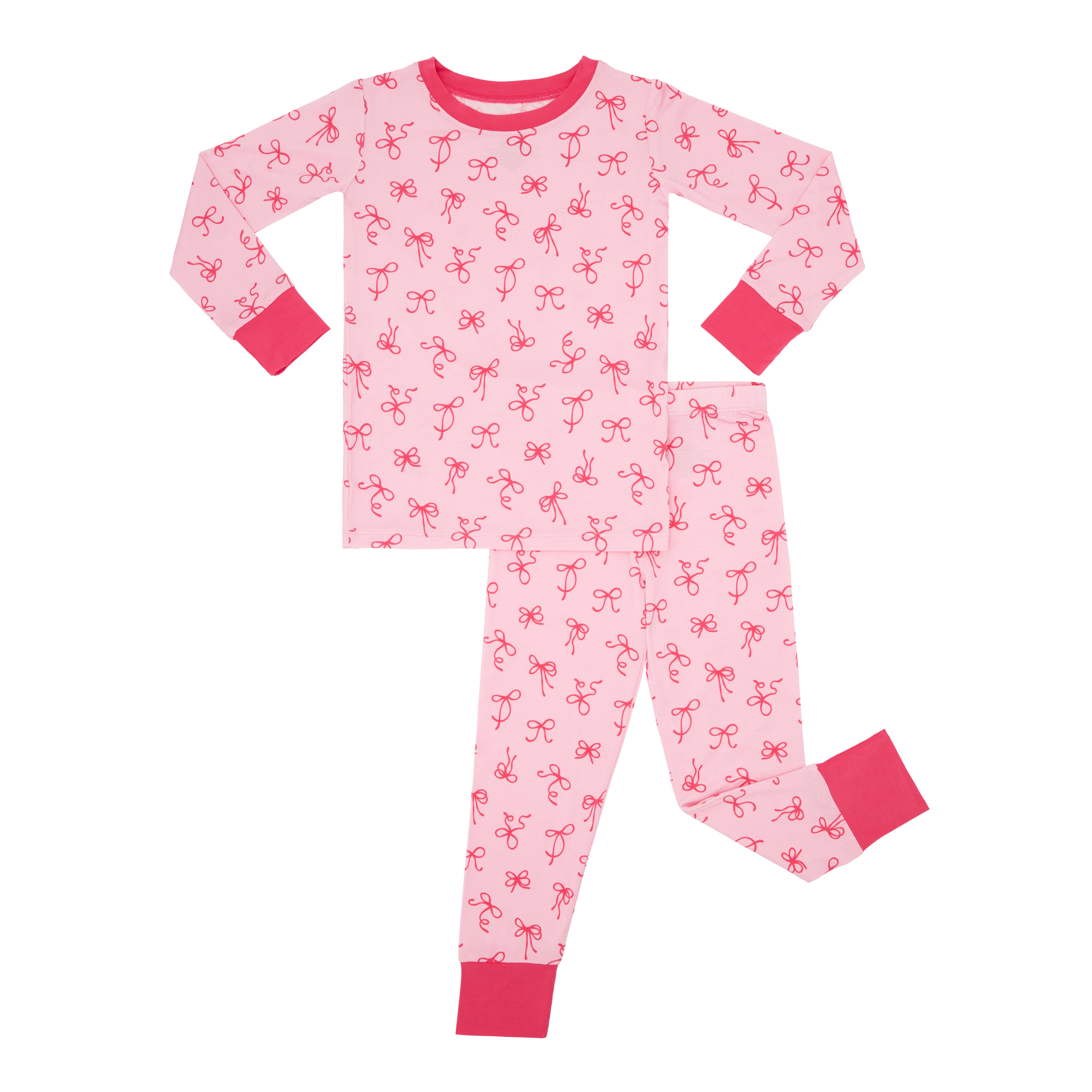 Little Pink Bow Two Piece Set