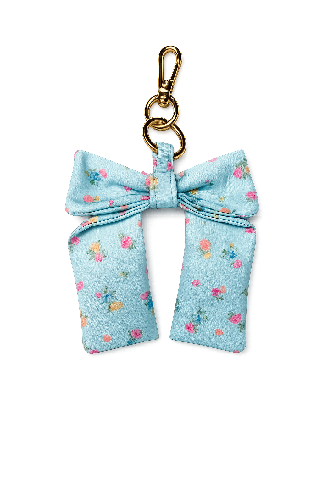 Poppy Blue Bow Backpack Charm - SHIPS 8/3