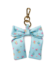 Poppy Blue Bow Backpack Charm - SHIPS 8/3