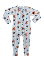 Hanukkah Bears Zipper Romper