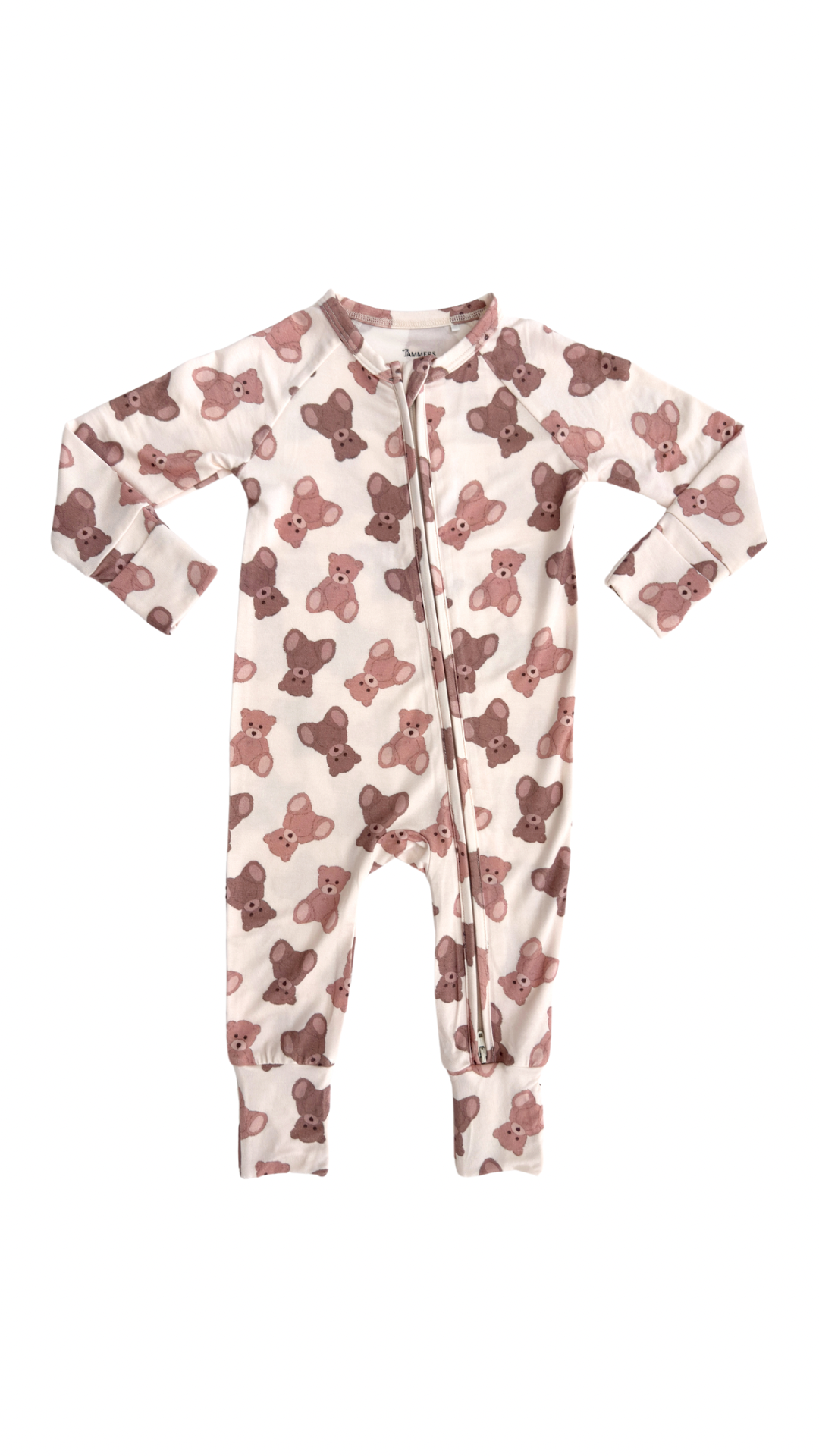 Teddy Bear Zipper Romper