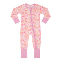 Birthday Girl Zipper Romper