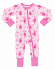 Candy Pail Garden Zipper Romper
