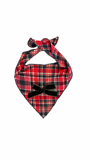 PRE-ORDER SHIPPING 12/3 - Home For The Holidays Plaid Dog Bandana IMJ x Bre Sheppard