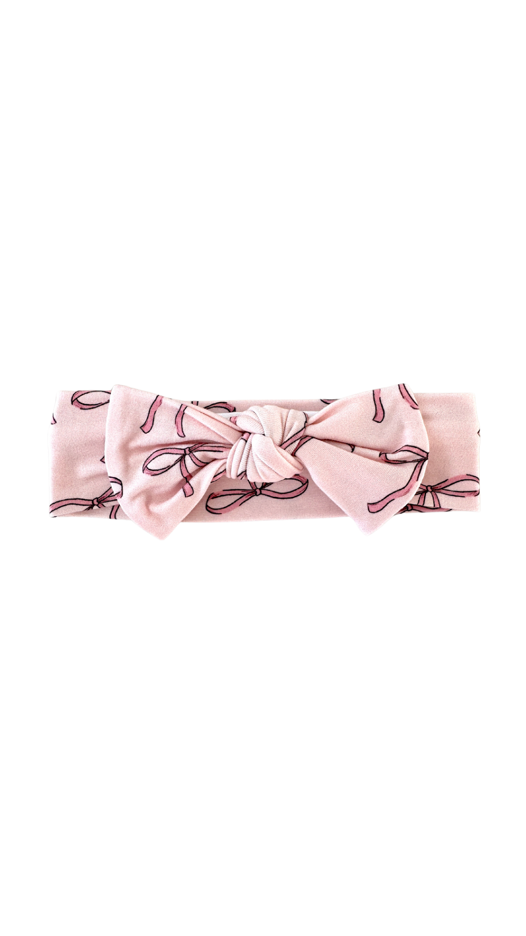 Pink Bow Headband